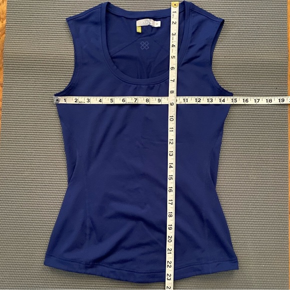 nwot ANUE NEW BALANCE royal blue athletic sleeveless top - Picture 7 of 10